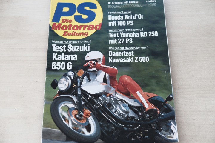 PS Sport Motorrad 07/1981